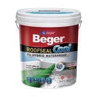 ราคา อะคริลิกกันซึม BEGER ROOFSEAL COOL PU HYBRID 201 สีขาว 20 กก. (1246904)