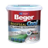 ราคา อะคริลิกกันซึม BEGER ROOFSEAL COOL PU HYBRID 206 สีเขียว 4 กก. (1247011)