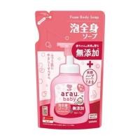 ราคา รีฟิลโฟมอาบน้ำและสระผม 2 IN 1 ARAU BABY 400 มล. (1254706)