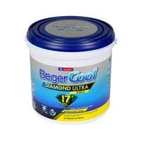 ราคา สีน้ำทาภายนอก BEGER COOL DIAMONDSHIELD 17 BASE C กึ่งเงา 1 แกลลอน (1255316)
