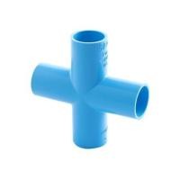 ราคา สี่ทางเกษตร PVC หนา SCG 1 นิ้ว สีฟ้า (1271726)