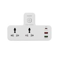 ราคา ปลั๊กแปลง 3 ขา 2 ช่อง 2 USB-A 1 USB-C 16 แอมป์ HACO ADU20-U2A1C (1274234)
