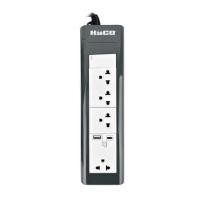 ราคา รางปลั๊กไฟ 4 ช่อง 1 สวิตช์ 1 USB-A 1 USB-C HACO EPN-S4EBUSBAC/3 16 แอมป์ 3 ม. (1274224)