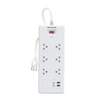 ราคา ปลั๊กป้องกันไฟกระชาก 6 ช่อง 2 USB 2 PD HONEYWELL (1283943)