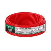 ราคา สายไฟ THW IEC01 RANZZ 1x4 ตร.มม. 30 ม. สีแดง (1287159)