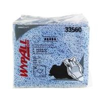 ราคา ผ้าเช็ดคราบน้ำมันจารบี KIMBERLY CLARK WYPALL 33560 สีฟ้า (แพ็ก 66 แผ่น) (1287999)