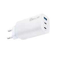 ราคา หัวชาร์จอะแดปเตอร์ RIZZ RW-601H 65W สีขาว (1317635)