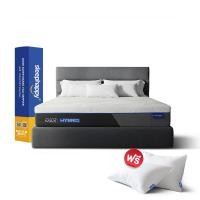 ราคา ที่นอนพ็อกเก็ตสปริงเสริมยางพาราธรรมชาติและเมมโมรี่โฟม 3.5 ฟุต SLEEPHAPPY รุ่น ATLANTIS MAX HYBRID หนา 12 นิ้ว (888109800203)