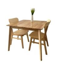 ราคา ชุดโต๊ะอาหาร 2 ที่นั่ง EVERGREEN FURNITURE รุ่น CB สีไม้ธรรมชาติ (888168100034)