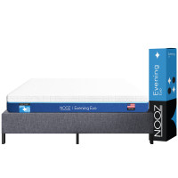 ราคา ที่นอนเมมโมรี่โฟม 3.5 ฟุต NOOZ EVENING EVO มาพร้อมกับฐานเตียง 3.5 ฟุต NOOZ PIXEL BED FRAME (ไม่มีหัวเตียง) (888170800347)