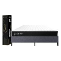ราคา ที่นอนยางพาราแท้เสริมโฟม 3.5 ฟุต EMMAS BOSTON GRAND LUXE II มาพร้อมกับฐานเตียง 3.5 ฟุต NOOZ PIXEL BED FRAME (ไม่มีหัวเตียง) (888170800360)