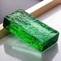 ราคา บล็อกแก้ว TIMELESS TILES รุ่น ICE 20X10X5 ซม. สีเขียวใส TRANSPARENT GREEN (888236300080)