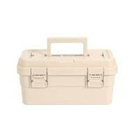 ราคา กล่องอเนกประสงค์พร้อมถาดใส่ของ ICEBASE รุ่น XC-002BE (DINO) ขนาด 6.5 ลิตร สีเบจ (888111300130)