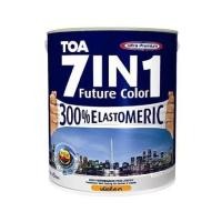 ราคา สีน้ำทาภายนอก TOA 7 IN 1 BASE A กึ่งเงา 1 แกลลอน (257472)
