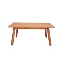 ราคา โต๊ะทานข้าวไม้ยางพาราแท้ 6 ที่นั่ง MAAI DESIGN รุ่น DEZATO TABLE L สีโอ๊ค (888247300021)