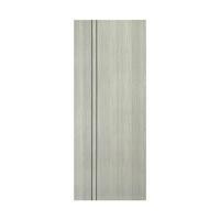 ราคา ประตูภายใน UPVC ไม่เจาะลูกบิด NAPA UA3B 80x200 ซม. สีเทาลายไม้ (1319465)