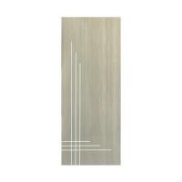 ราคา ประตูภายใน UPVC ไม่เจาะลูกบิด NAPA UA12 90x200 ซม. สีเทาลายไม้ (1319492)