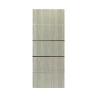 ราคา ประตูภายใน UPVC ไม่เจาะลูกบิด NAPA UA5B 80x200 ซม. สีเทาลายไม้ (1319511)