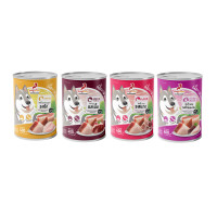 ราคา อาหารเปียกสุนัข BUDDYBUDDER คละสูตร 400 กรัม X4 (888198600047)