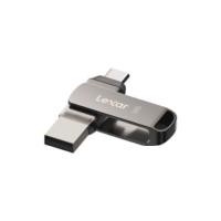 ราคา แฟลชไดรฟ์ Lexar D400 32GB Dual USB Type-C/A USB 3.1 2-in-1 (888222300124)