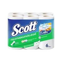 ราคา กระดาษอเนกประสงค์ SCOTT PICK A SIZE (แพ็ก 6 ชิ้น) (1095327)