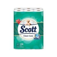 ราคา กระดาษชำระ SCOTT CLEAN CARE (แพ็ก 24 ชิ้น) (1095403)