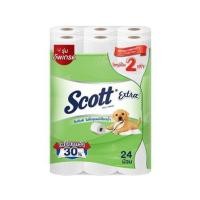 ราคา กระดาษชำระ SCOTT EXTRA SP JUMBO ROLL (แพ็ก 24 ชิ้น) (1098140)