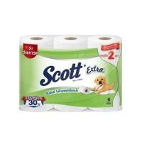 ราคา กระดาษชำระ SCOTT EXTRA DOUBLE ROLL (แพ็ก 6 ชิ้น) (1098185)
