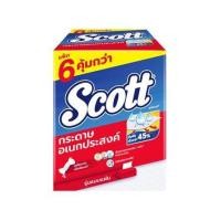 ราคา กระดาษอเนกประสงค์ SCOTT TOWEL (แพ็ก 6 ชิ้น) (1095376)