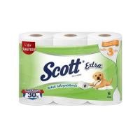 ราคา กระดาษชำระ SCOTT EXTRA SP JUMBO ROLL (แพ็ก 6 ชิ้น) (1098193)