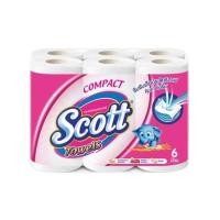 ราคา กระดาษอเนกประสงค์ SCOTT COMPACT (แพ็ก 6 ชิ้น) (1130235)