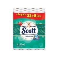 ราคา กระดาษชำระ SCOTT CLEAN CARE (แพ็ก 32+8 ชิ้น) (1232955)
