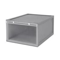 ราคา กล่องรองเท้า STACKO D.I.Y MAGNETIC LOCK MONO 28x37x18.3 ซม. สีเทา (1243925)