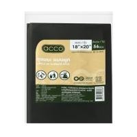 ราคา ถุงขยะหูผูก CIRCULAR ACCO 18x20 นิ้ว สีดำ (แพ็ก 56 ใบ) (1268159)