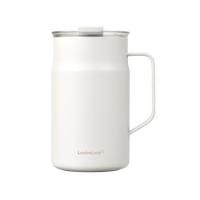 ราคา กระติกสุญญากาศ LOCKNLOCK METRO CAFE CERAMIC MUG 0.6 ลิตร สีขาว (1312706)