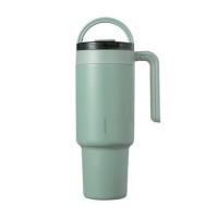 ราคา กระติกสุญญากาศ LOCKNLOCK METRO CAFE DUAL HANDLE 1.2 ลิตร สีเขียว (1312608)