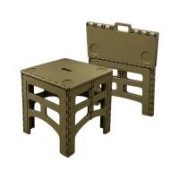 ราคา โต๊ะพับแคมป์ปิ้ง THAI ADVENTURE รุ่น FOLDING TABLE (B) 45*46*55 ซม. สีเขียว (888113100070)