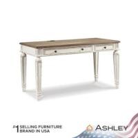 ราคา โต๊ะทำงาน ASHLEY FURNITURE HOMESTORE รุ่น REALYN/152 สีขาววินเทจ (888122802363)