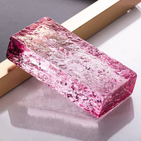 ราคา บล็อกแก้ว TIMELESS TILES รุ่น ICE 20X10X5 ซม. สีชมพูใส TRANSPARENT PINK (888236300081)