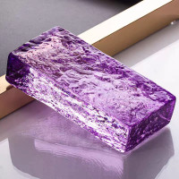 ราคา บล็อกแก้ว TIMELESS TILES รุ่น ICE 20X10X5 ซม. สีม่วงใส TRANSPARENT PURPLE (888236300082)