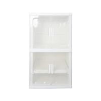 ราคา ตู้บานเปิด 2 ชั้น STACKO SNOWY 60x55x117 ซม. สีขาว (1303926)