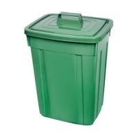 ราคา ถังขยะเหลี่ยม ฝาเปิด-ปิด ACCO 42L สีเขียว (1127056)