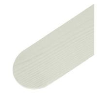 ราคา ไม้รั้ว หัวมน DURAONE 10X150X1.2 ซม. สีรองพื้นครีม (1205545)