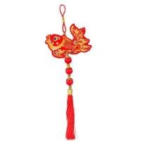 ราคา ของตกแต่งตรุษจีน ปลาแดง 2514 UNION HOME 50x16 ซม. สีแดง/ทอง (1312127)