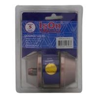 ราคา กุญแจลิ้นตาย 1 ด้าน ISON D7000 สีทองแดงรมดำ (22392)