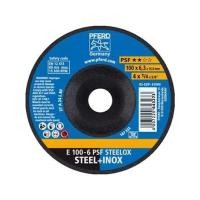 ราคา ใบเจียร PFERD E 100-6 PSF STEELOX 4 นิ้ว x 6.3 มม. สีดำ (1070271)