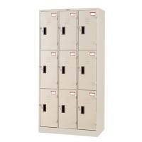 ราคา ตู้ล็อกเกอร์ 9 ประตู SURE LK-009 สีครีม (1233786)
