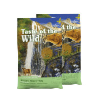 ราคา อาหารแมว TASTE OF THE WILD ROCKY MOUNTAIN FELINE สูตรเนื้อไก่ โฮลิสติก(680กรัมX2) (888126500002)