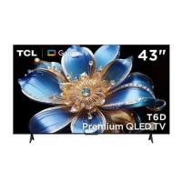 ราคา ทีวีคิวแอลอีดี 43 นิ้ว TCL (4K, QLED, GOOGLE TV) 43T6D (1318249)