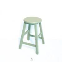 ราคา เก้าอี้บาร์ไม้ยางพารา MAAI DESIGN รุ่น GOM STOOL สีมิ้นท์ (888247300051)